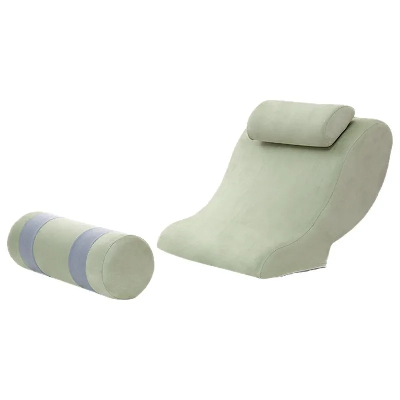 

Head soft bag boot-shaped cushion waist pillow bedroom bed neck backrest removable and washable tatami skin-friendly pillow