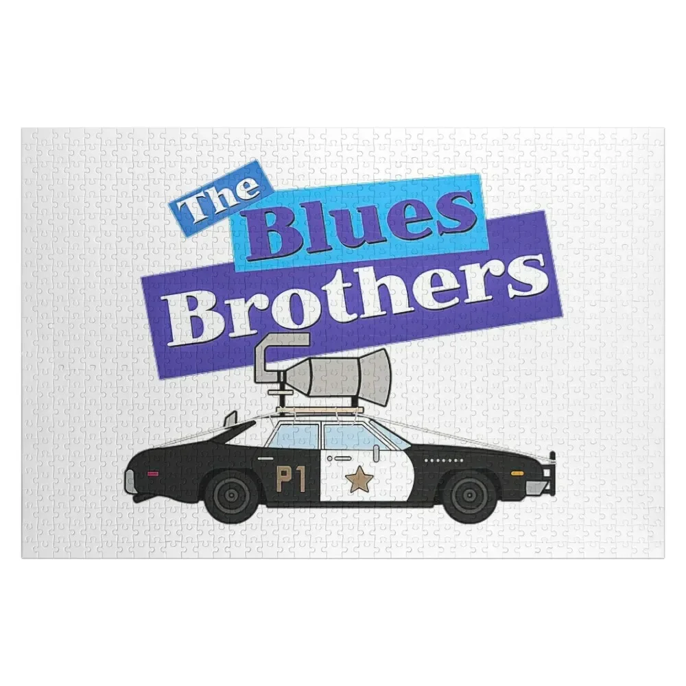 

The Blues Brothers Jigsaw Puzzle Personalized Wooden Name Custom Personalized Puzzle