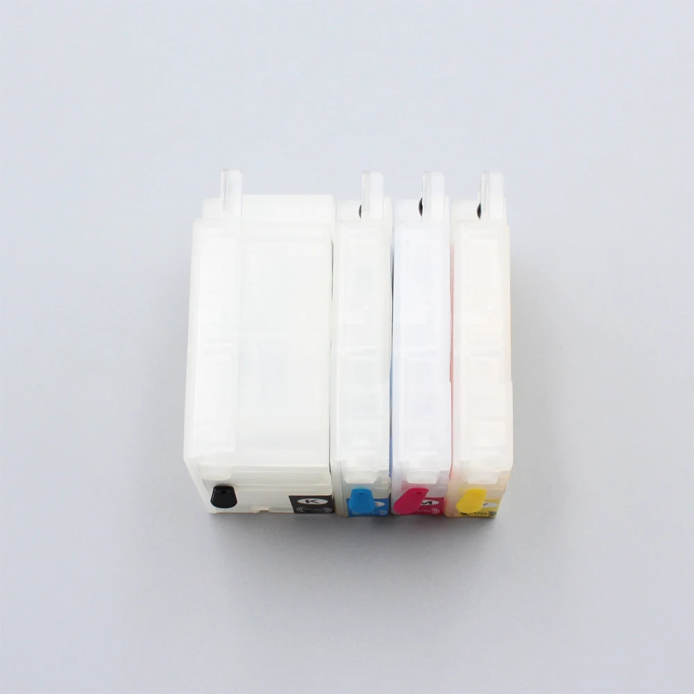 4 Colors/set Refillable Ink Cartridges For HP 932 933 For HP Officejet 7110 H812a 7610 6100 6600 6700 With ARC Chips