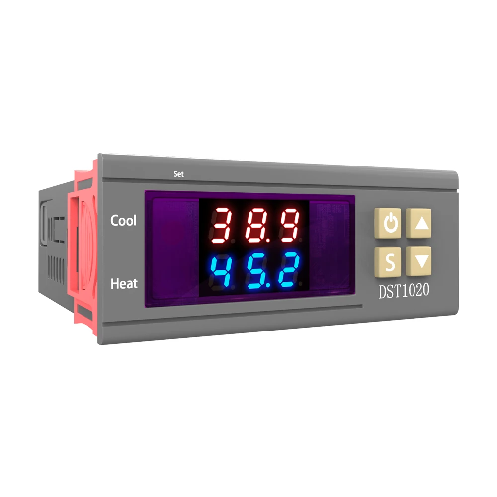 Digital Thermometer Thermoregulator Temperature Controller STC-3032 DC 12V-72V AC 110-220V DST1020 Smart Thermostat