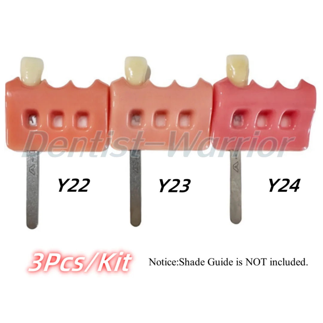 SHOFU Dental Gumy Gingival Color Plate Indicator Tri-Color Kit PN7040 Halo Gingiva Indikator Gum Color Guide