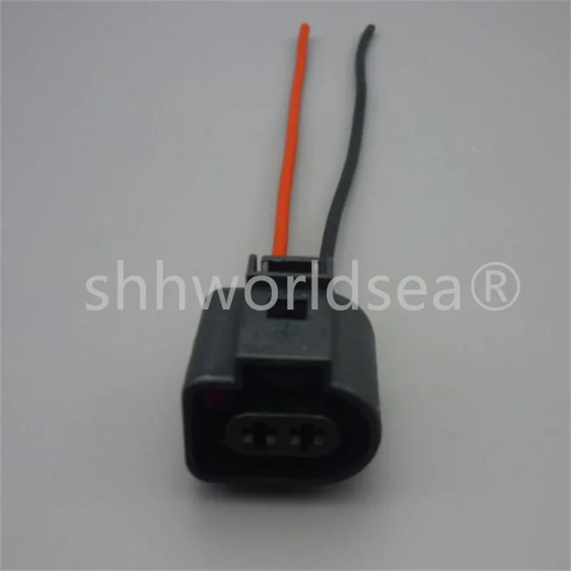 2 Pin Fog Light Lamp Wiring Plug Pigtail Connector For Audi A6 For VW Jetta Golf GTI MK4 Passat 1-966867-2 1J0973722 8D0973822