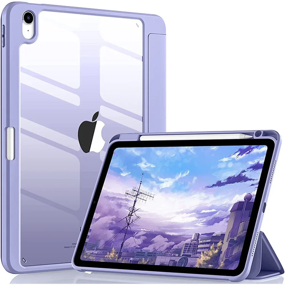 Modellenhoes voor iPad 2025 11e generatie A16, Air 11, 13 M3, M2 10e generatie 10.9, A2696, A2757, A2777, Mini 7, 6, 8.8 inch met penhouder