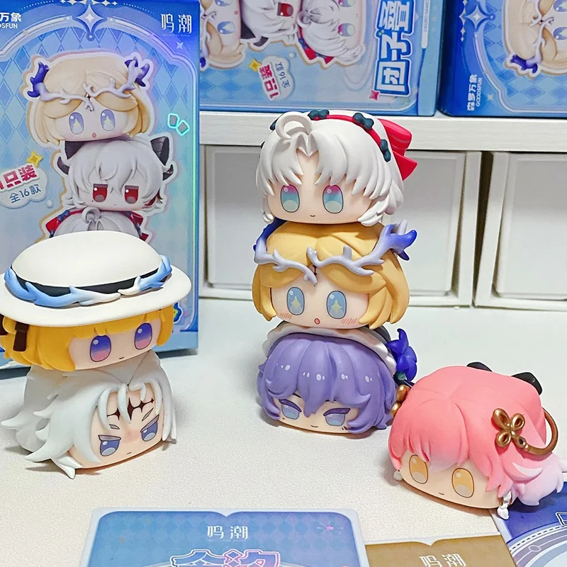 

Забавные волнистые настоящие пельмени, штабелируемая слепая коробка, кукла из бисера Moe, Cartethyia, загадочный подарок, игрушка для модных коллекционеров