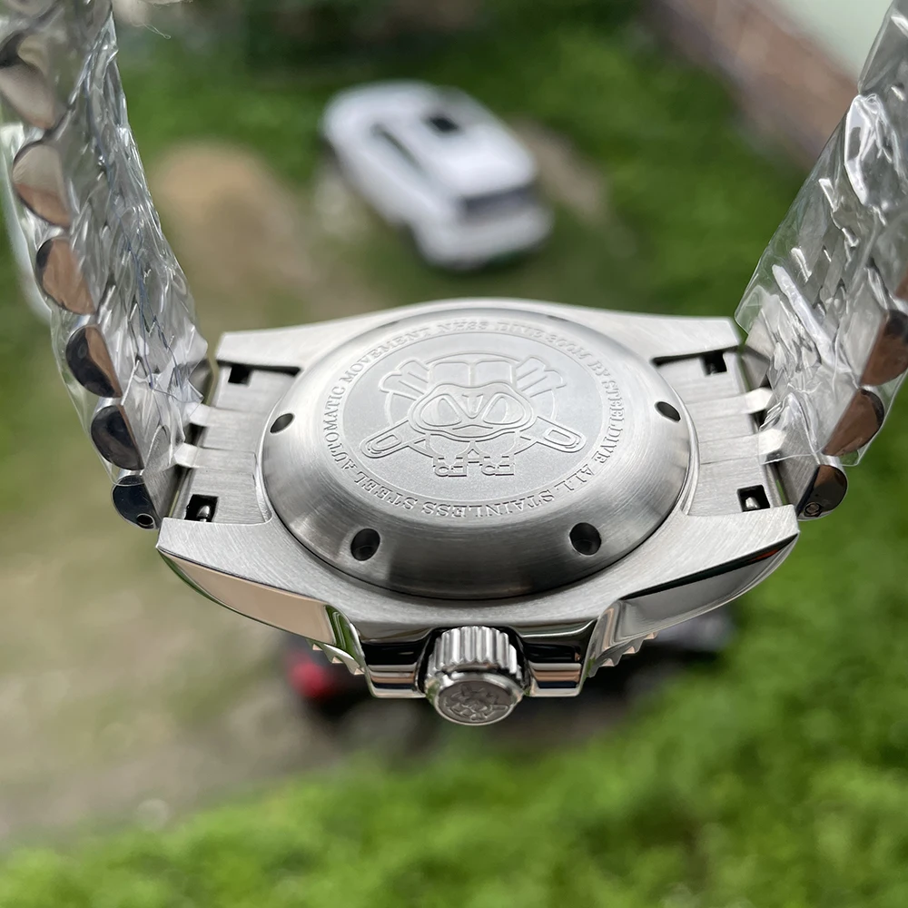 STEELDIVE Men Diver Watch 41mm Automatic Mechanical Wristwatch 300m Waterproof C3 Luminous Sapphire NH35 Ceramic Bezel Sport