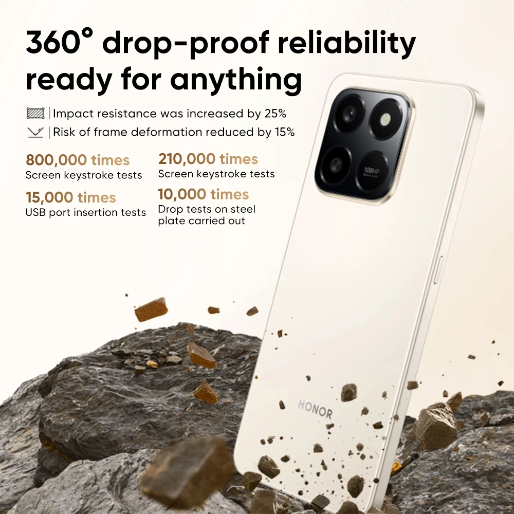 HONOR 400 Smart 6.77 Inch Display Snapdragon 685108MP Dual Rear Camera 6500mAh Big Battery 35W SuperCharge MagicOS 9.0 5