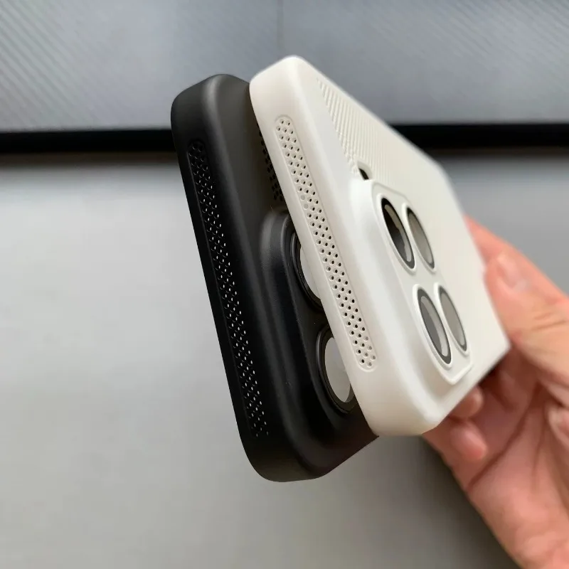 For Xiaomi 17T Pro Mi 17 T Heat Dissipation Hard Phone Case for Xiaomi 17TPro Cooling Honeycomb Mesh Shockproof Lens Film Shell view 5