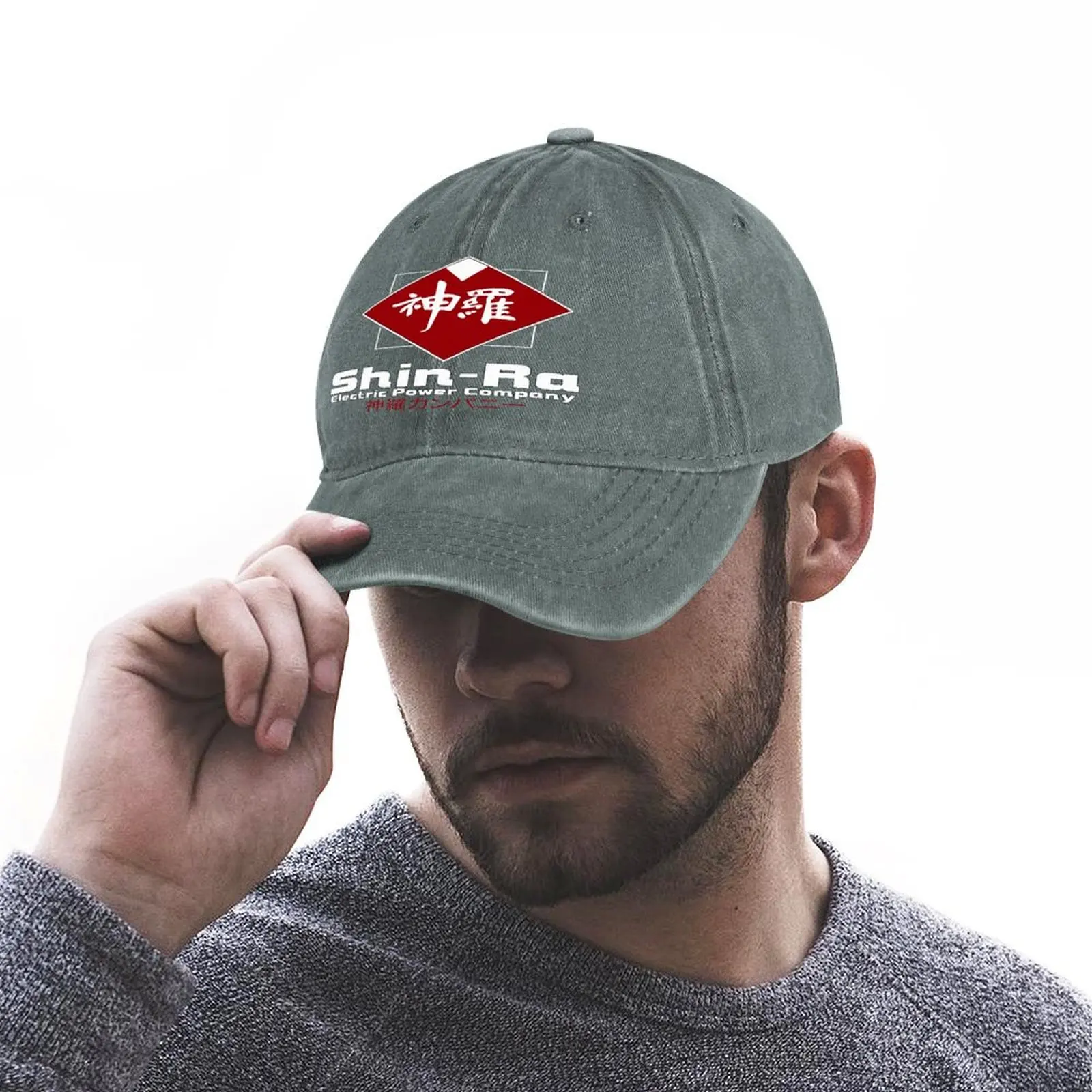 Shinra Electric Power Company-Gorra de camionero con estampado de letras Unisex, marca de lujo, regalo de cumpleaños, sombreros deportivos para exteriores, 2024