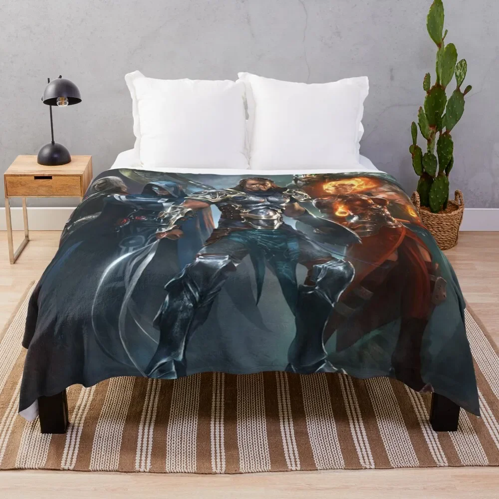 The Planeswalkers Throw Blanket Sleeping Bag Blankets For Bed Quilt Blankets