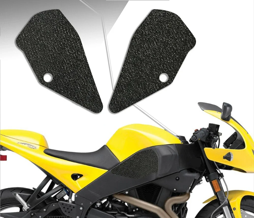 Motorcycle tank grip fuel tank traction pad side knee grip friction protector sticker for BUELL 03-09 XB9R FIREBOLT 05-09 XB9SX