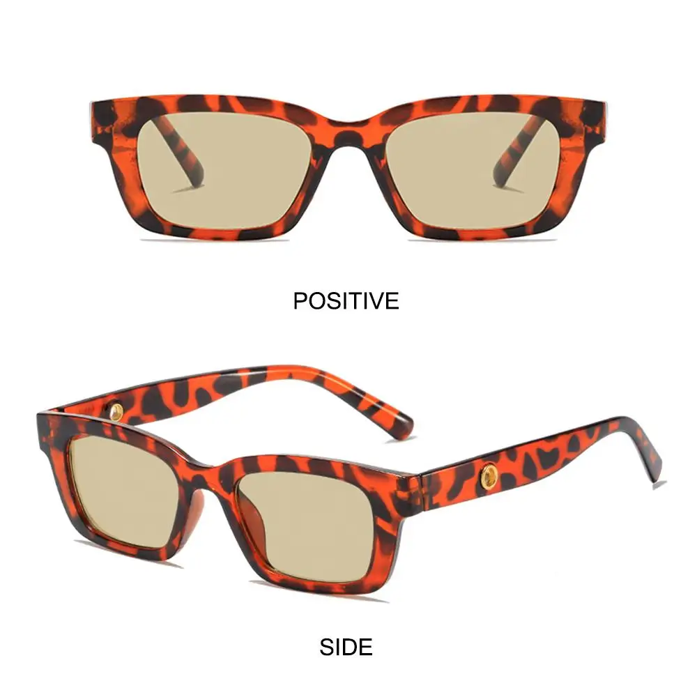 Street Style Children's Rectangular Sunglasses UV Protection Cool Sunglasses Outdoor Glasses Suitable for Beach and Play