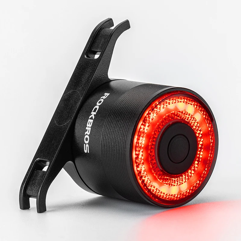 AliExpress ROCKBROS Smart Brake Bicycle Tail Light MTB Road Seatpost Saddle Bike Rear Light Waterproof USB