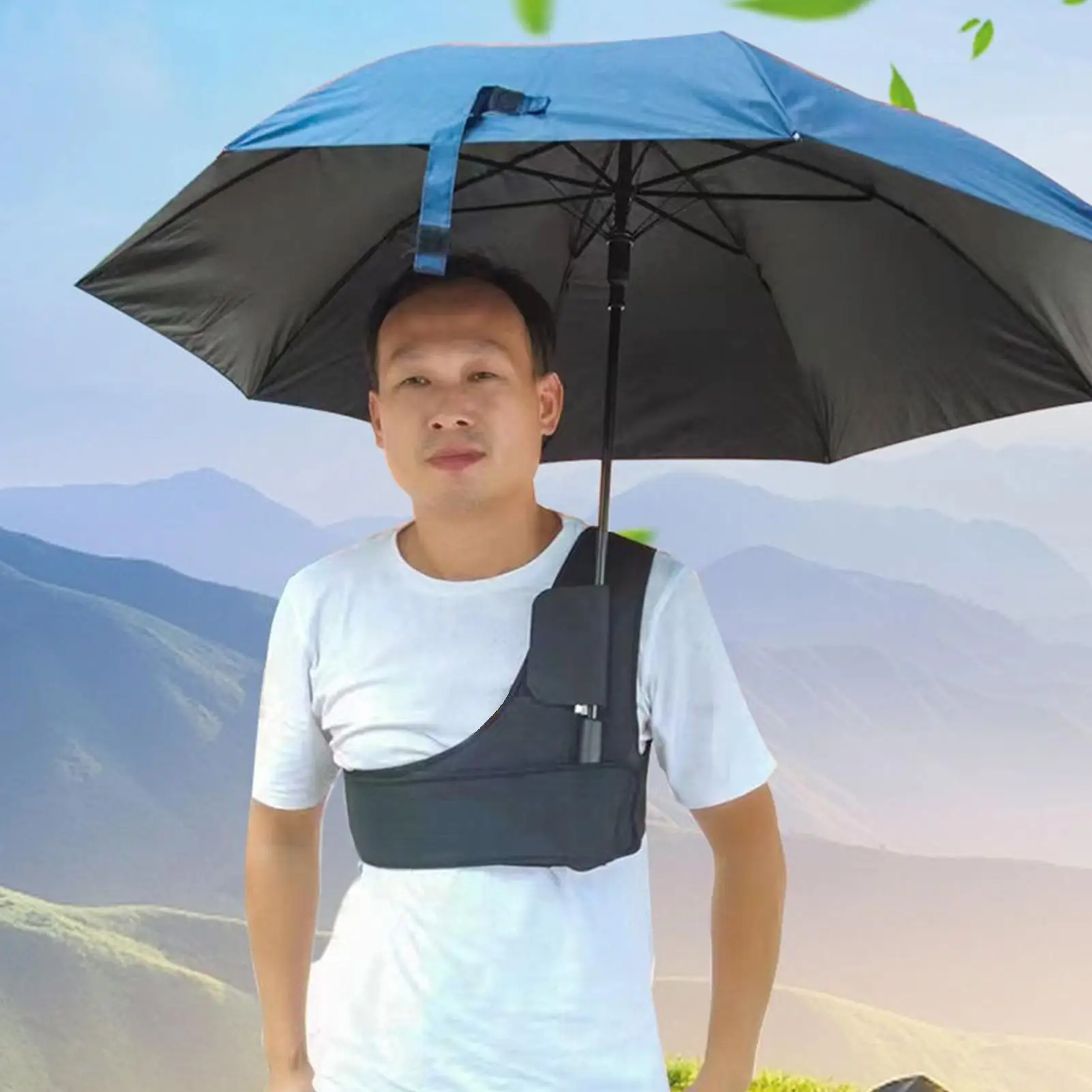 Hands-Free Umbrella Holder Support Strap For Umbrella Adjustable Sun Umbrella Holder Easy Carriage For Gardening Parks Festival