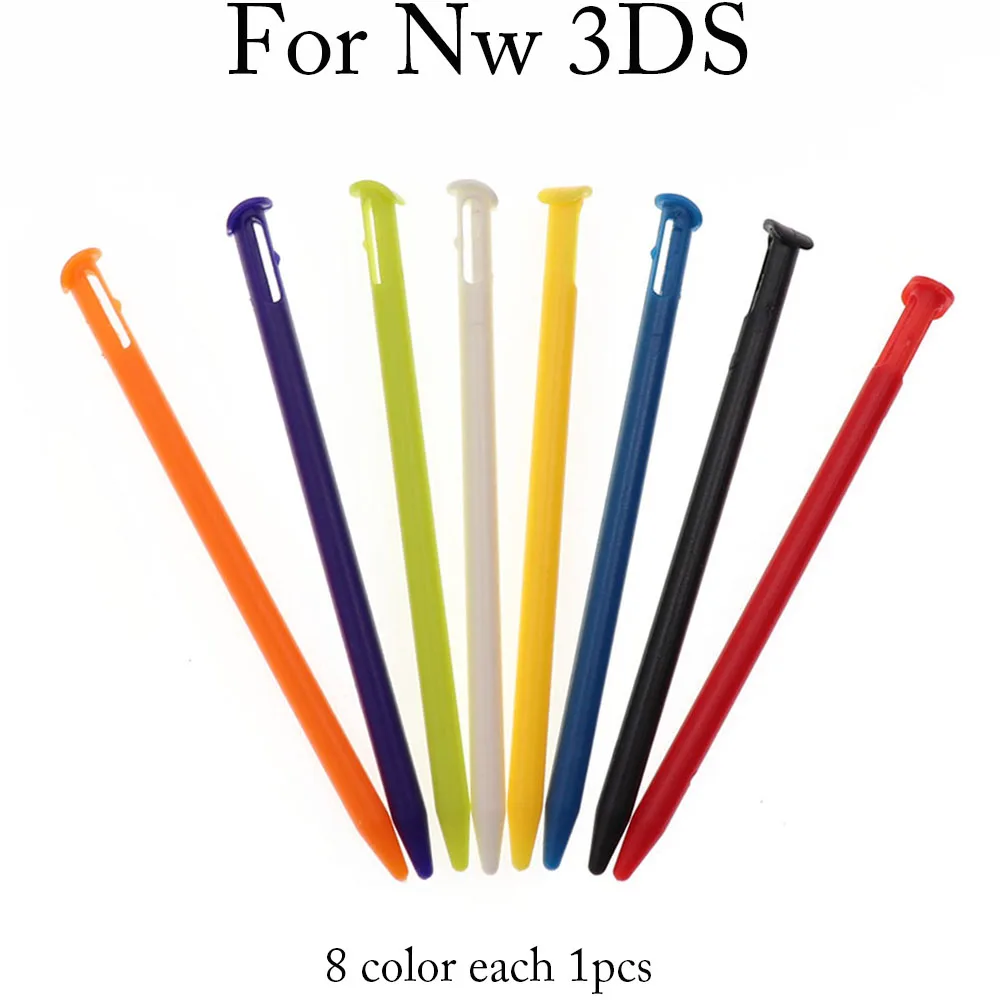 1Set Kunststoff & Metall Touchscreen Stylus Stift Spielkonsole Stift für NDSL NDSi NDS WIIU 2DS 3DS XL LL Neue 3DSXL LL Neue 2DSXL
