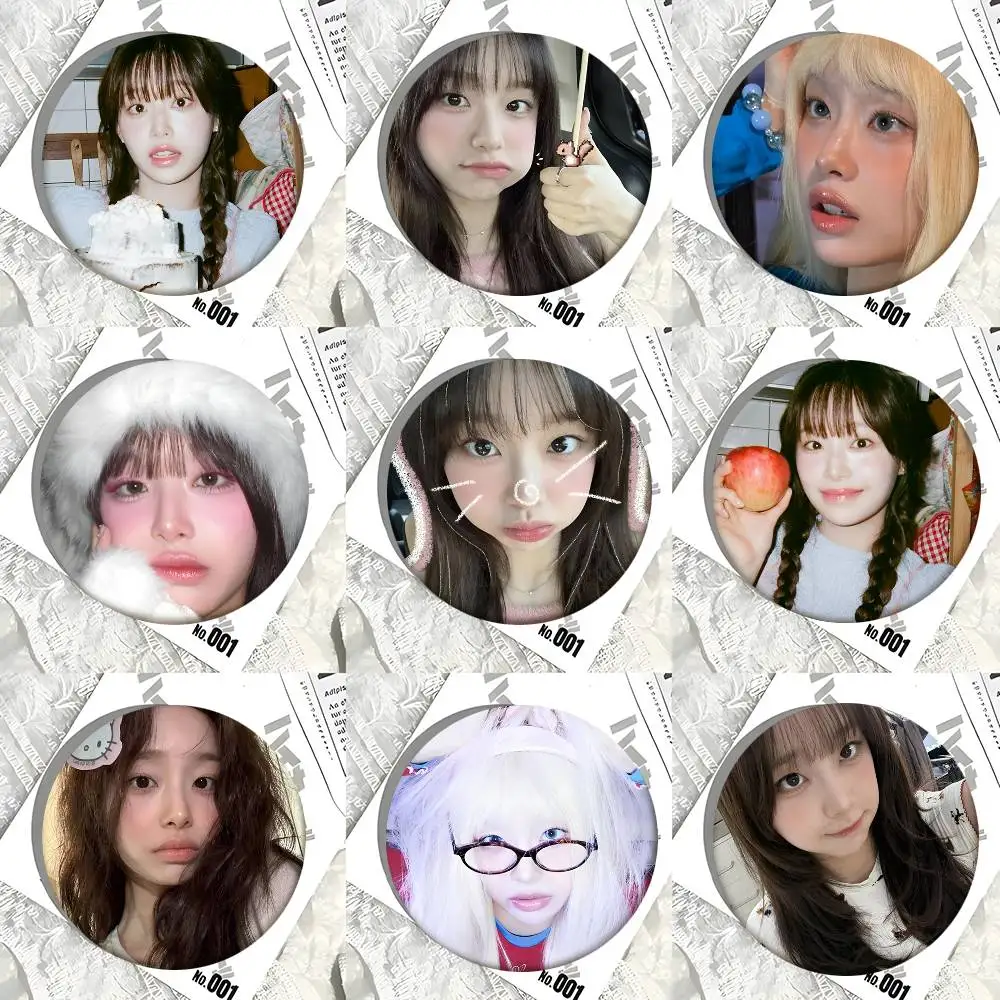 Singer C-Chuu Album Round Badge Creative Brooch Clothing Backpack Accessories Lapel Pin