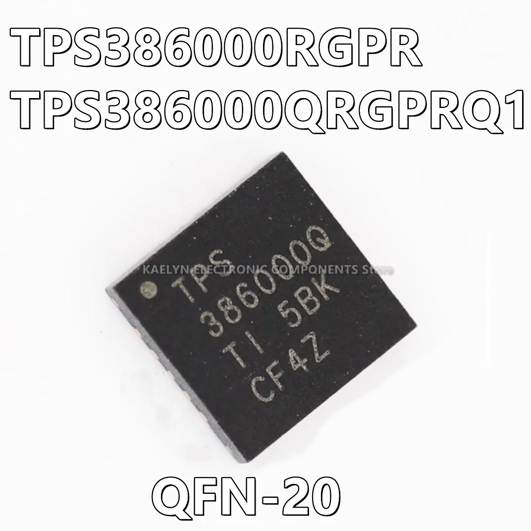 5Pcs/lot TPS386000RGPR TPS386000 TPS386000QRGPRQ1 TPS386000Q Supervisor Open Drain or Open Collector 4 Channel 20-QFN (4x4)