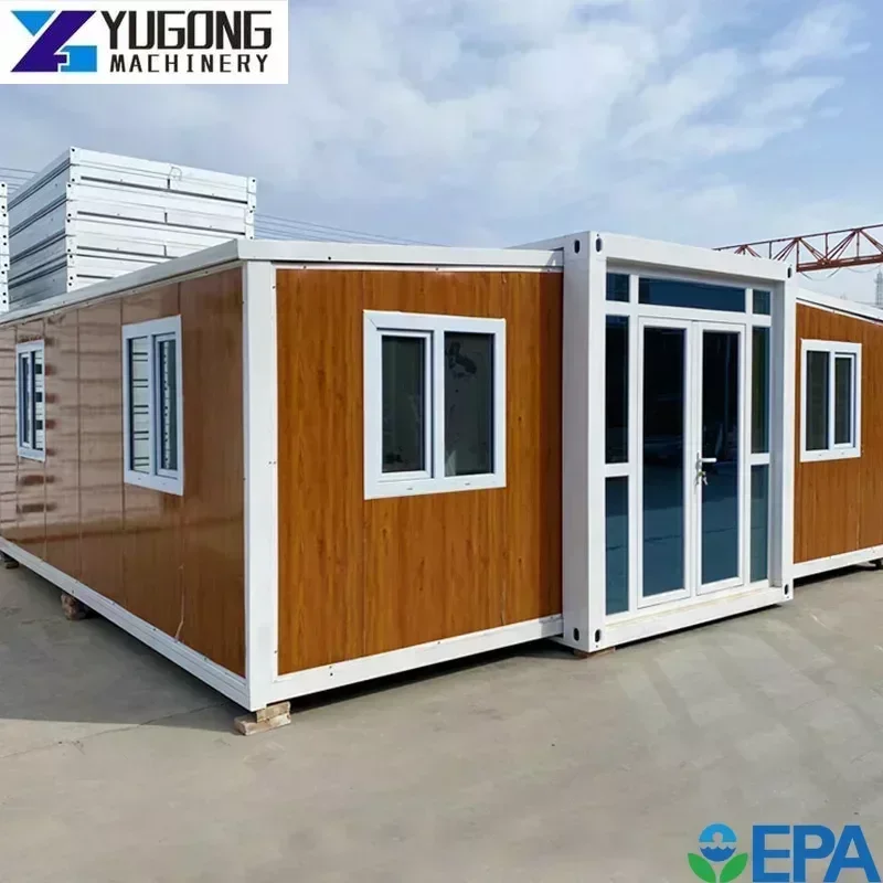 Mobile Folding House Container Supplier Customized 20ft 40FT Modular Foldable Portable Expandable Container House Storage Sheds