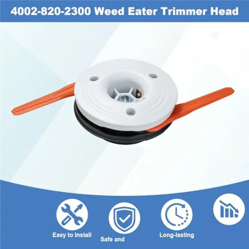 LLCS-For Polycut 28-2 Weed Eater Trimmer, 4002-820-2300 Replacement Trimmer Head- Compatible Models FS70 FS91 FS111 FS131