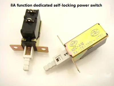 

8A Taiwan - made high - quality self - locking power amplifier power switch