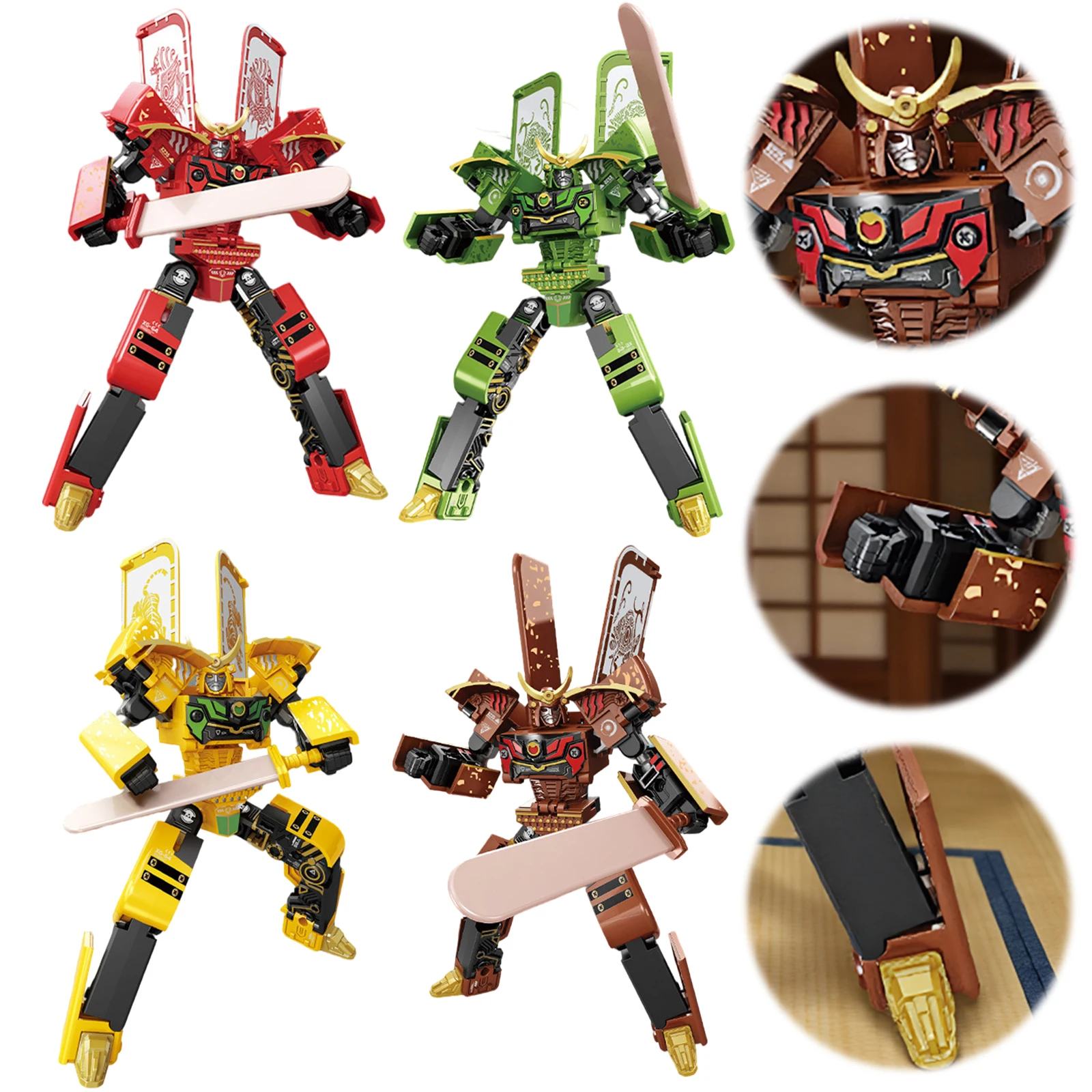 Set di giocattoli robot gelato trasformabili 2 in 1 Modelli di deformazione creativi riutilizzabili Decorazione del desktop Regali di compleanno per adulti