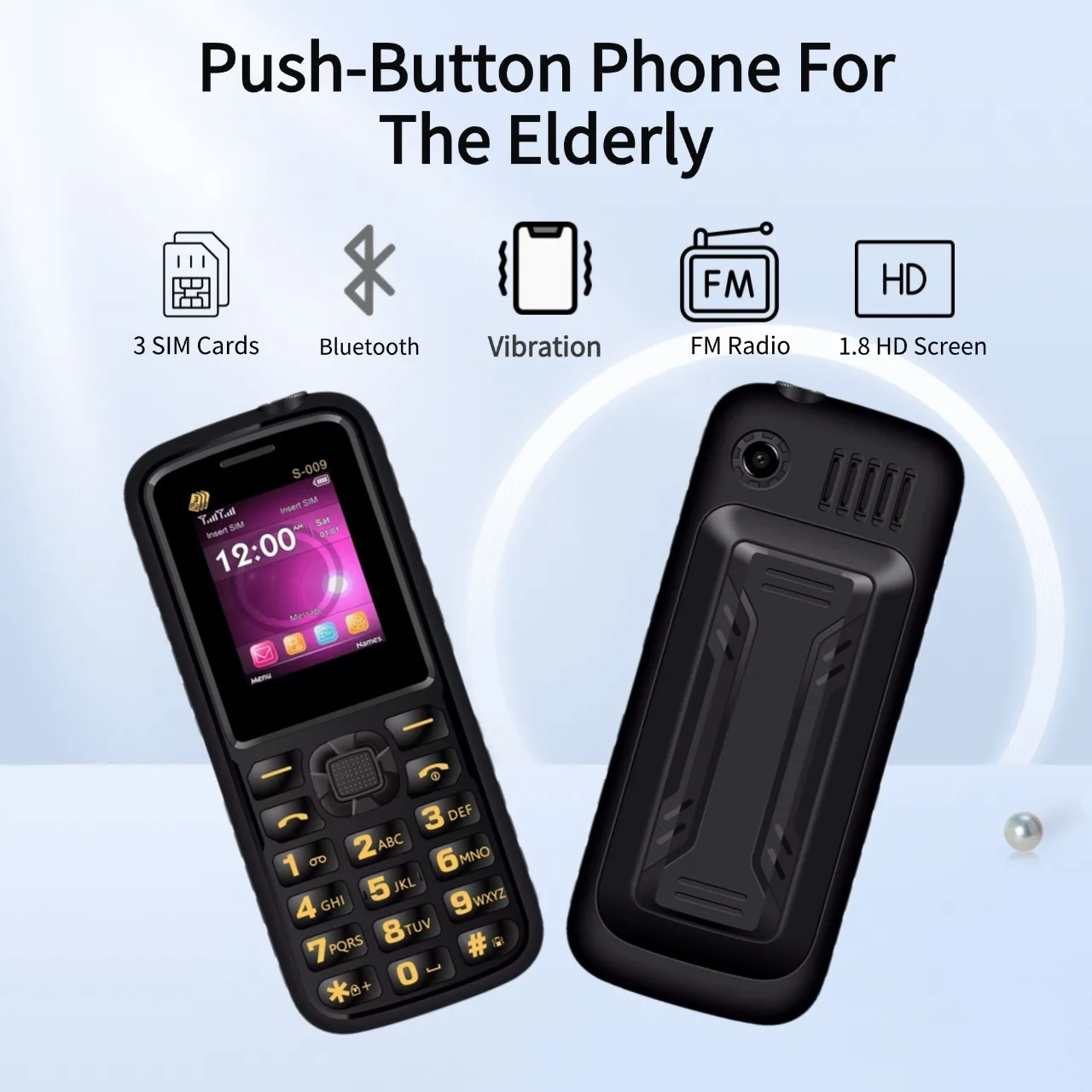 Mafam S009 2G Classic feature Phone Affordable 1.8