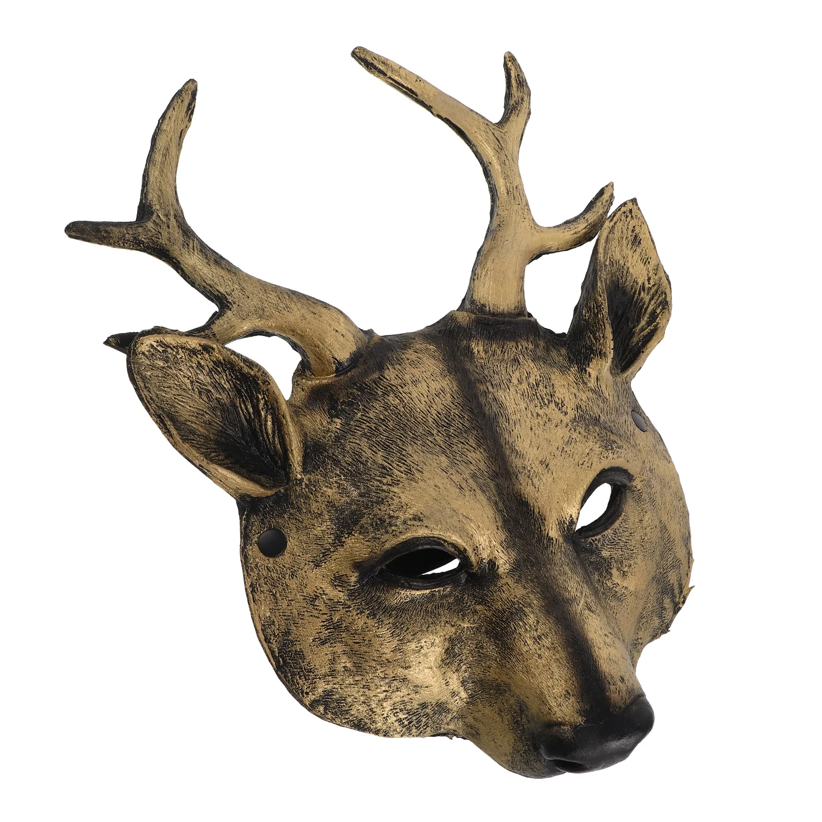 

Deer Mask 3D Animal Head Realistic Reindeer Costume Halloween Masquerade Cosplay Dress Up Party Unique Design Comfortable
