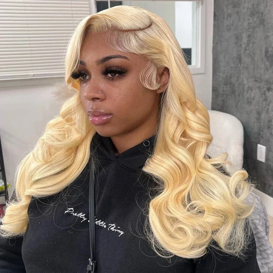 

613 HD Lace Frontal Wig Body Wave Lace Front Wig 30 Inch Honey Blonde Lace Front Wigs 13x4 13x6 Human Hair Wigs For Black Women