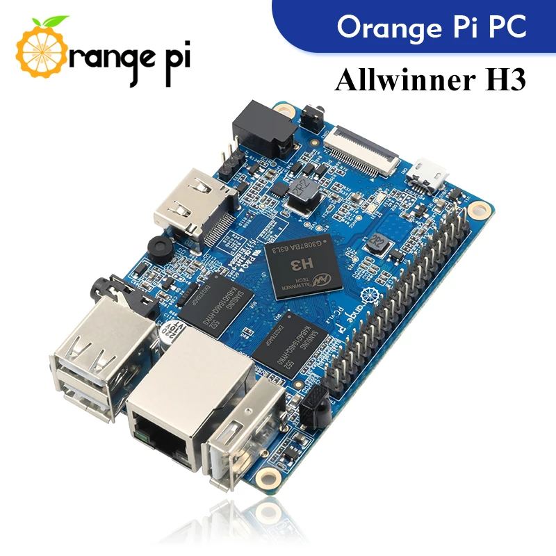 Orange Pi PC 1 GB Ram Allwinner H3 Mini-PC unterstützt Android Ubuntu Debian Image Development Board
