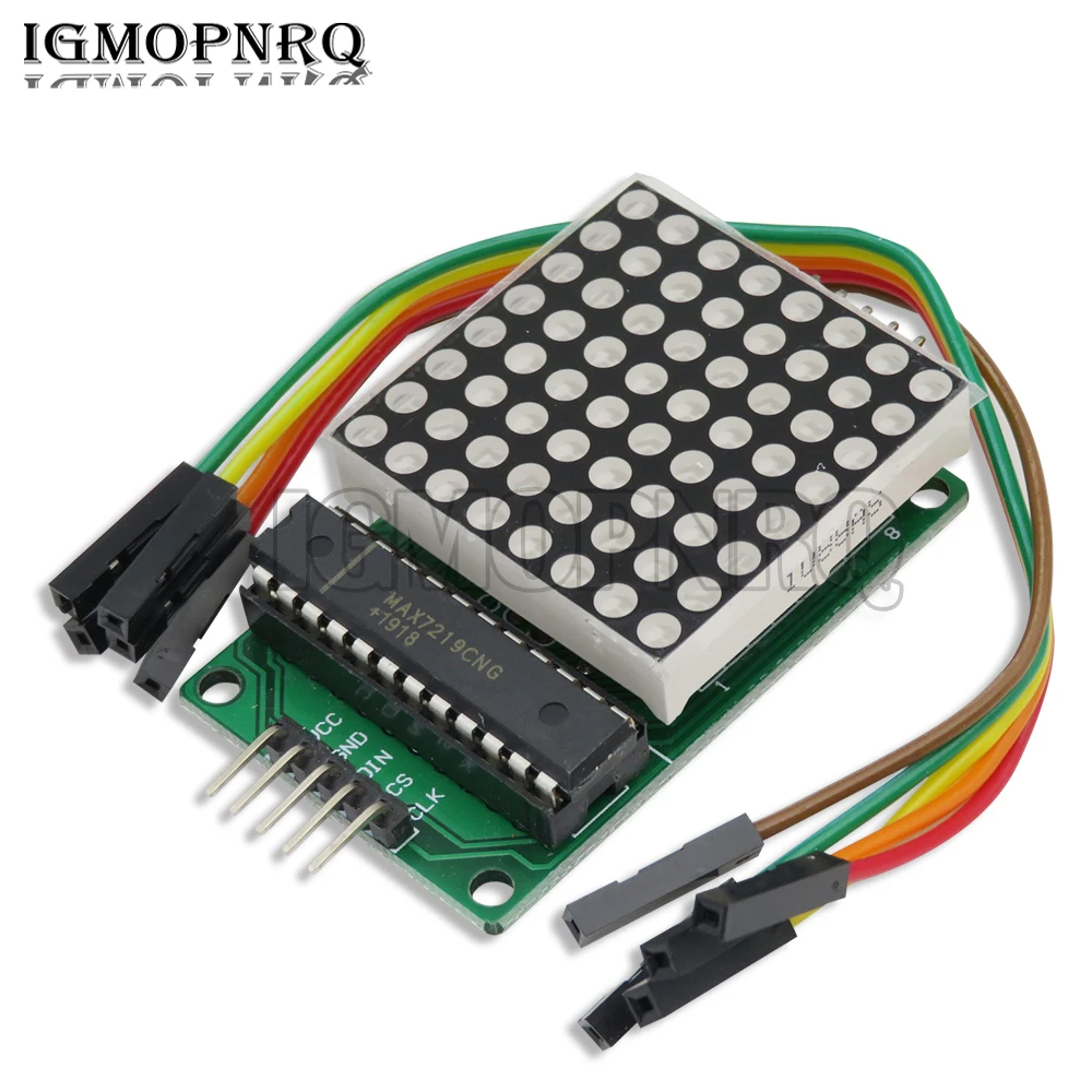 1PCS MAX7219 Microcontroller Module 8*8 Dot Matrix Module Display Module 5V CU LED Display Control Module For Arduino
