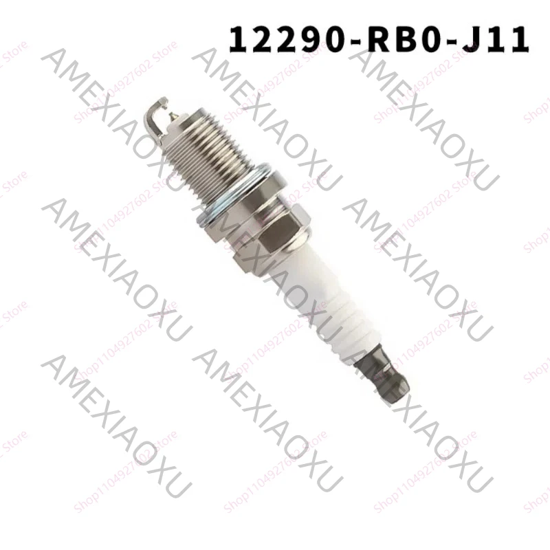 4Pcs 12290-RB0-J11 DIFR6D13 Dual Iridium Spark Plugs For Honda CR-Z 2012-2016 1.5L L4  12290RB0J11 DIFR6D13 DK20PR-D13 RC8ZPYPB4