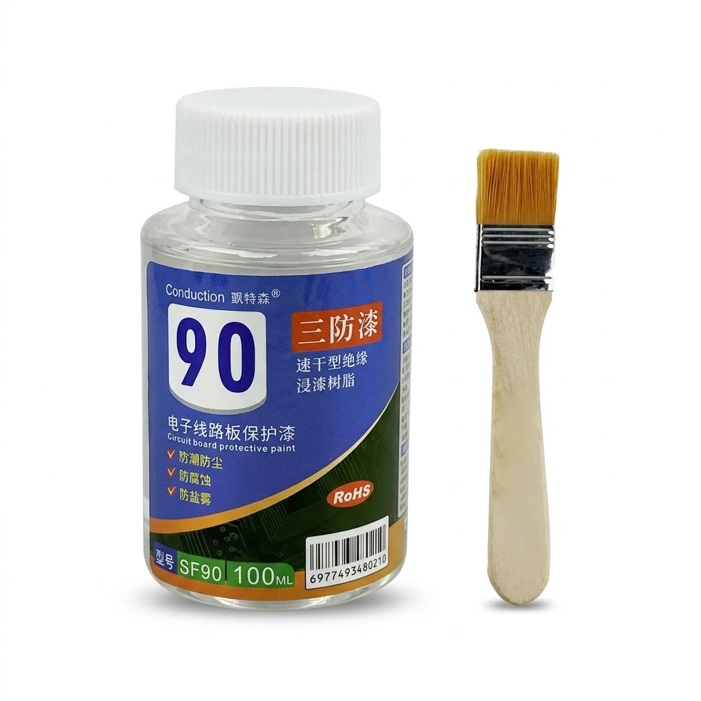 Insulating Coating Waterproof Conformal Coating for PCB Circuit Boards Transparent Fast Drying Glue for LED Electronics