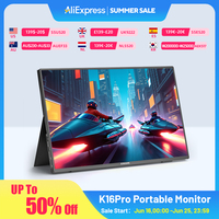 KINHANK 16-inch Smart Portable Monitor With 2.5K HD 144Hz HDR10 Android 12.0 OS Supports 7000+ Apps Projectable Gaming Monitor