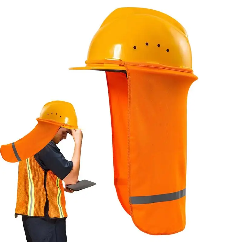 

Hard Hat Sun Shield Hard Hat Visor Neck Shade High Visibility Breathable Hard Hat Shade Neck Protection Hard Hat Sun Visor For