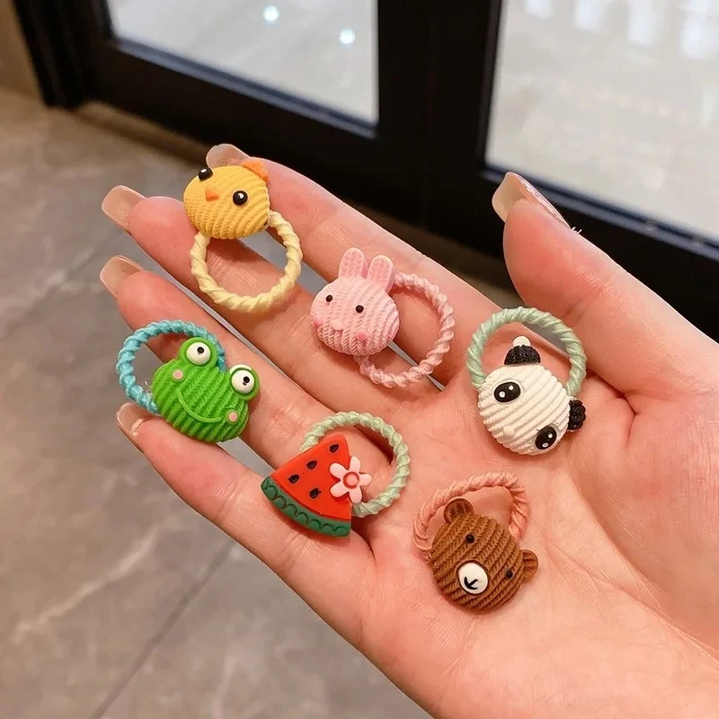 10-200 قطعة إكسسوارات شعر الأطفال لطيف عقال الصيف نمط جديد شريط مطاطي صغير الطفل عقال إكسسوارات الشعر