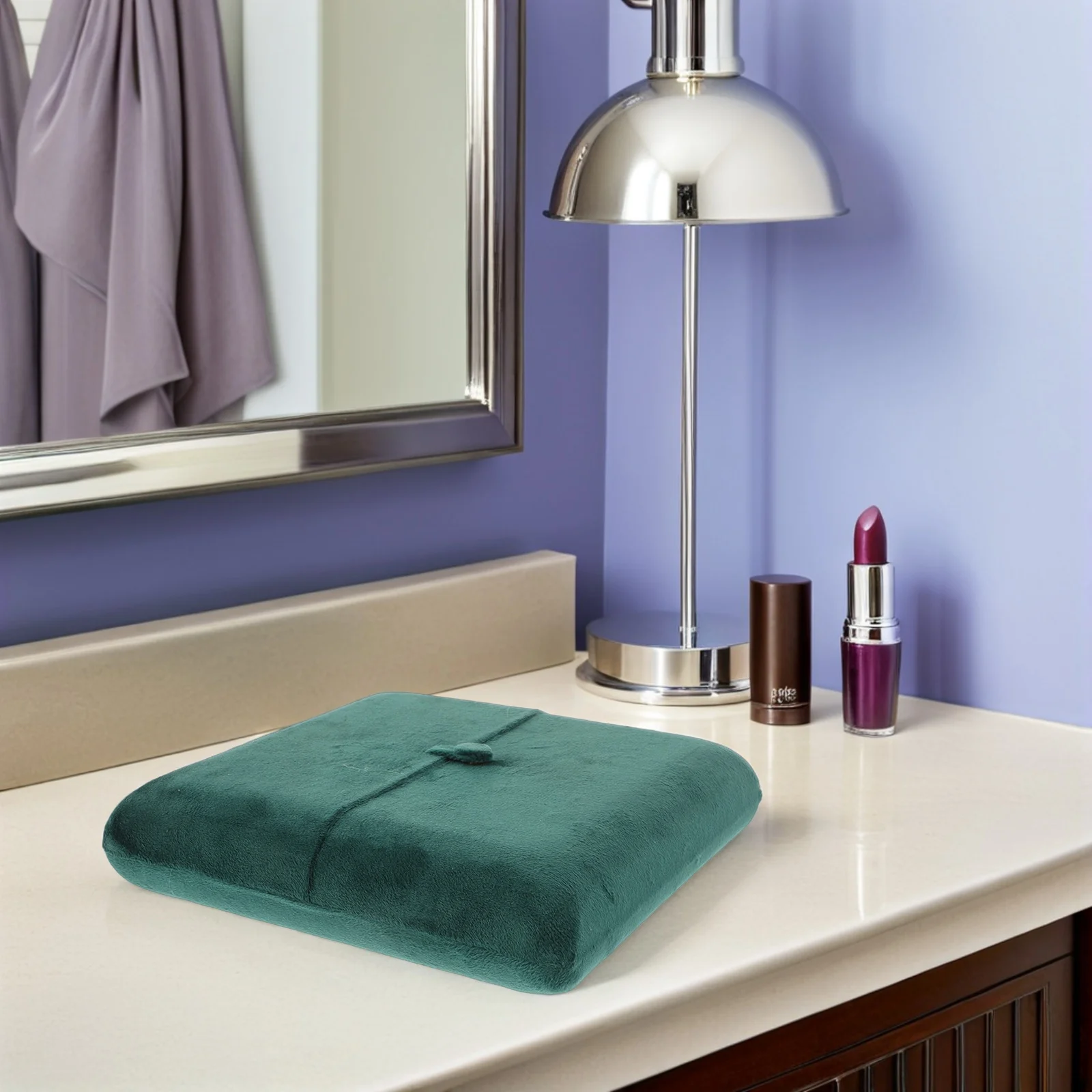 Soft Lint Double-Opening Jewelry Box Elegant Vintage Style Organizer for Rings Necklace Jewelry Storage Portable Lightweight