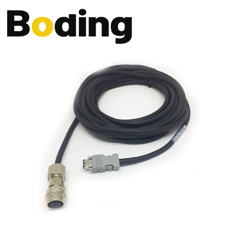 Boding Servo Motor Encoder Cable JZSP-CVP01-03-E JZSP-CVP01-05-E JZSP-CVP01-08-E For Yaskawa SGMGV SGM7A 5 7 Series Servo