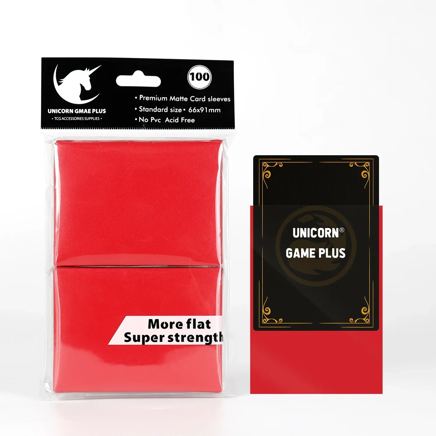 100PCS 66x91mm Matte Standaard Maat Kaart Mouwen TCG Trading Cards Protector Voor Tarot Shield Bordspellen magische Cover PKM