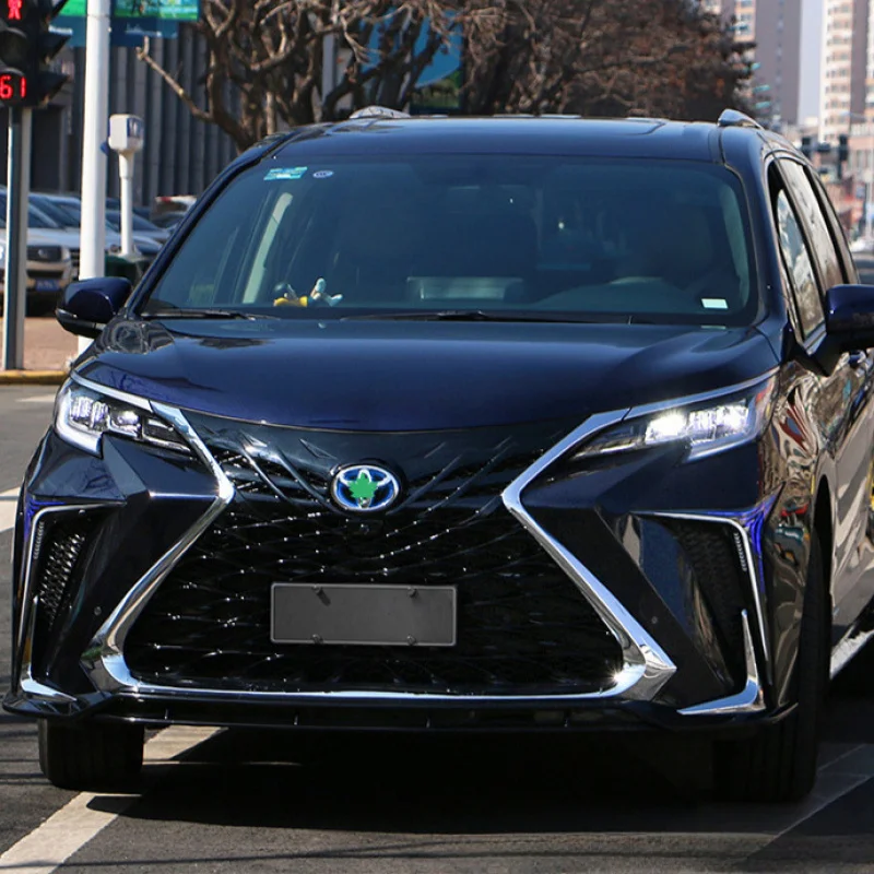 

Suitable for 2021-2022 Toyota Sienna Car Body Kit Front Bumper Rear Bumper Upgrade Modification Dream Edition