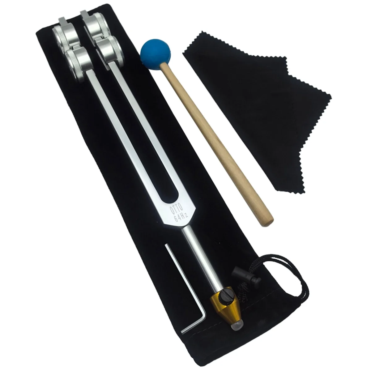 

Tuning Fork Set,OTTO64HZ with Base Screws for Healing Chakra,Sound Therapy, Keep Body, Mind, Spirit in Perfect Harmony