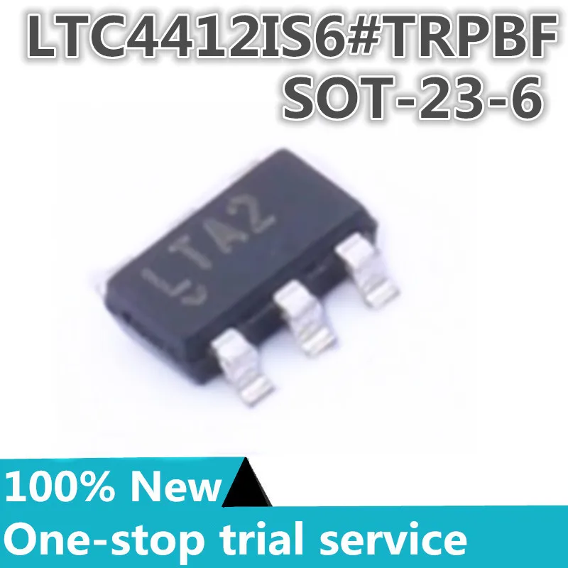 

2-100PCS %New original LTC4412IS6#TRPBF LTC4412IS6#TRMPBF Silkscreen LTA2 Monitoring and reset chip SOT-23-6