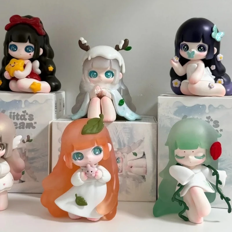 Liita Dream Series Blind Box Cute Collectible Figure Desktop Ornament Kawaii Doll Mystery Box Toy Birthday Holiday Surprise Gift