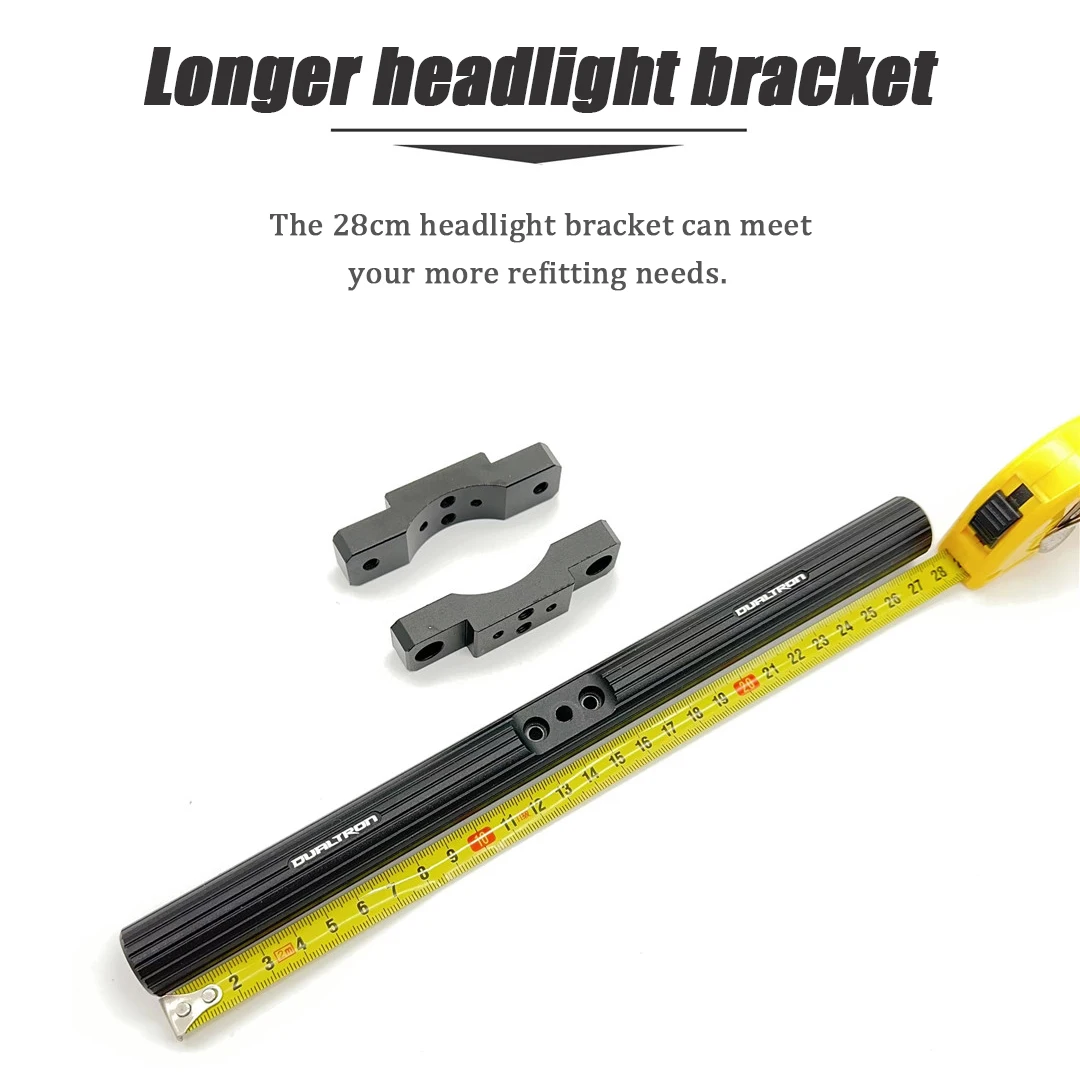 28cm LED Scheinwerfer halter Halterung für Dualtron dt x Thunder Mini Roller Kaabo Mantis Zero Xiaomi M365 Stand Zubehör – Detail 1