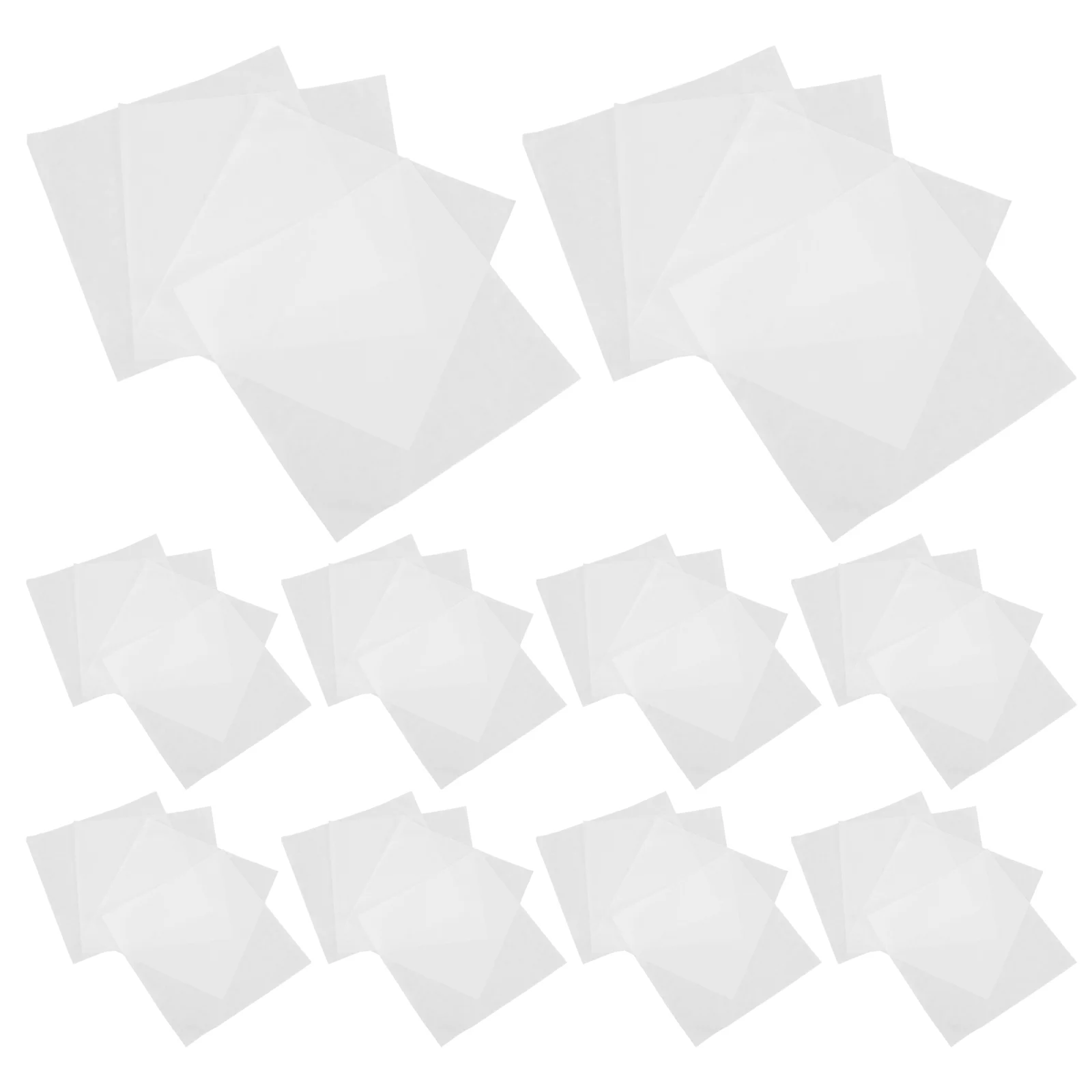 

500pcs Smooth Non-Absorbing Weighing Paper Sheets for Laboratory Sample Transfe 10x10cm Paper Sheets for Scale Measurement and B