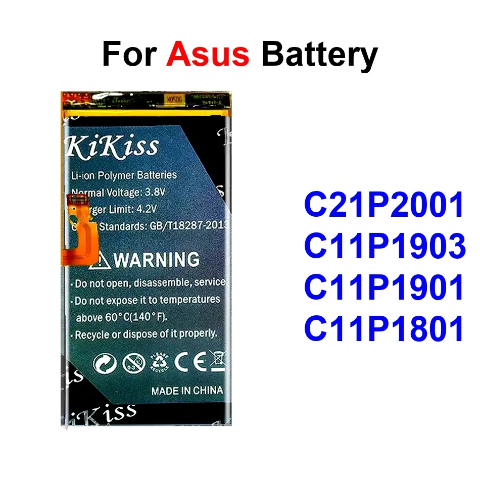 

3500-6600Mah C11P1901 C11P1801 C11P1903 For Asus Rog 1 2 3 Phone 5S ROG3 5 Game Pro Mobile Battery