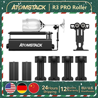 Atomstack R3 Pro Rotaty Roller Support for CNC Laser Engraving Y-Axis Engraving Module 360° Rotate for Cylindrical Objects Cans