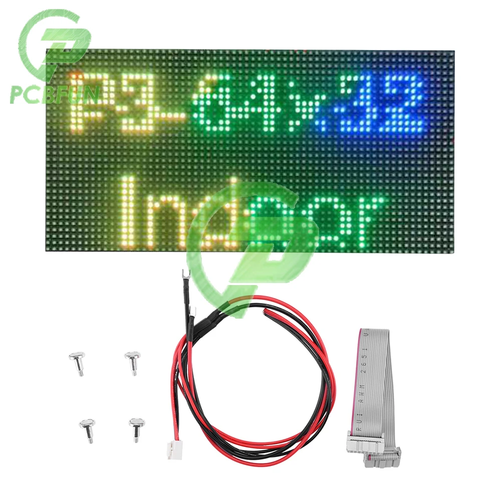 P3 Indoor LED Display Module 64x32 Dots Full Color SMD2121 LED Matrix Panel voor Reclame Educatieve Video Display