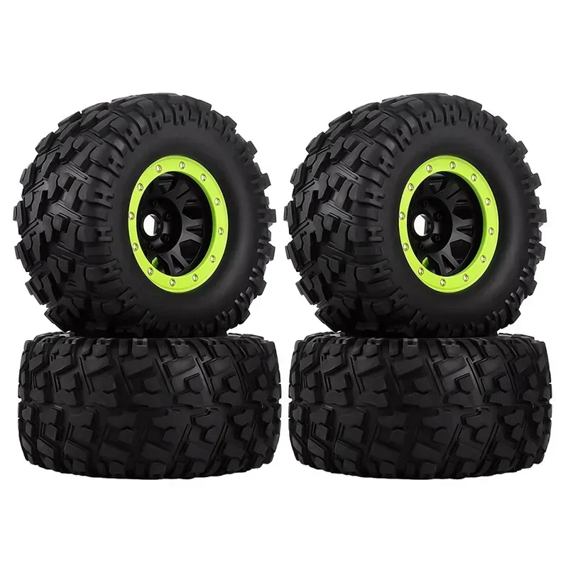 

2/4Pcs 166Mm Wheel Tire 17MM Hex For 1/7 1/8 1/10 TRXS Sledge SUMMIT E-Revo Arrma Mojave Kraton HPI Savage RC Car