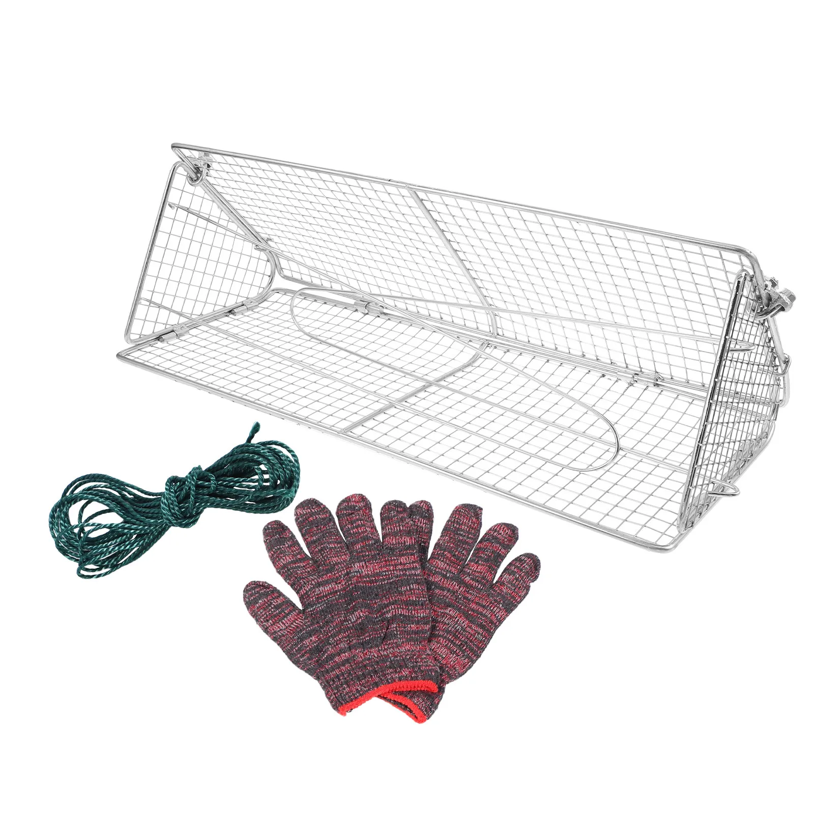 

Stainless Steel Sand Sifter Foldable Crabbing Net Beach Cleaning Tool Lightweight Adjustable Handle Sand Sieve Soil Filter