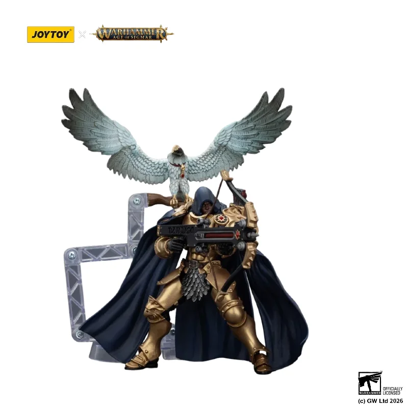 

In Stock 1:18 Scale JOYTOY Age of Sigmar Stormcast Eternals Blacktalons Shakana Goldblade JT00911 Articulated Action Figure