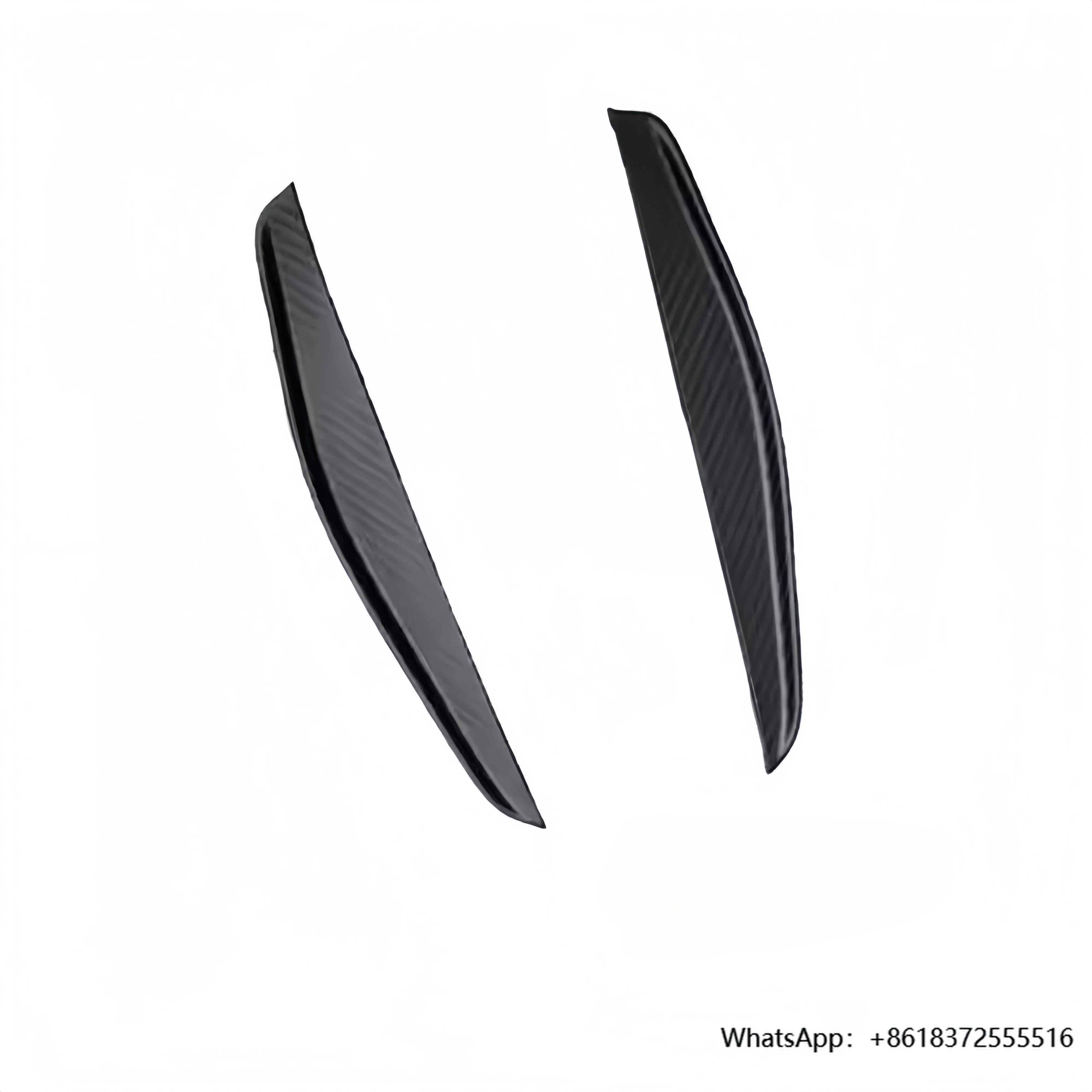 

High Quality V-style Dry Carbon Fiber Front Bumper Wind Knife Suitable for Lamborghini Huracan STO Modification and Upgrade